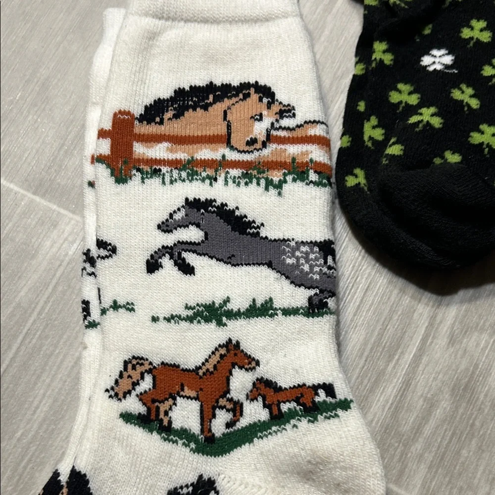 Colorful Patterned Women's novelty Socks Set - Picture 8 of 14